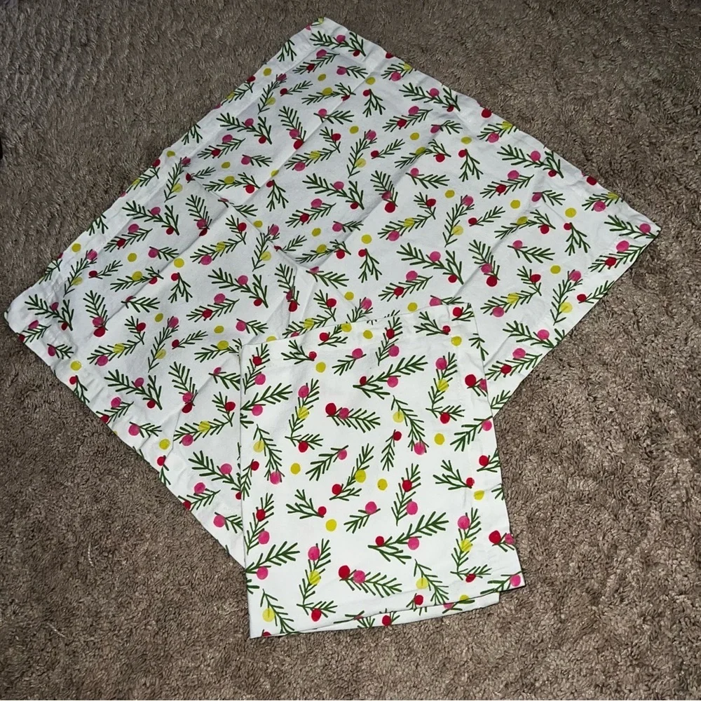 Sur La Table Nutcracker Sprig Napkins Set of Two